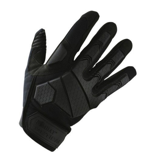 Kombat UK Alpha Tactical Gloves (BK), The Alpha Tactical Gloves will help you stay protected in the heat of it - durable design, ventilated to allow you to stay cool under pressure, whilst the suede/leather palm gives you the grip you need